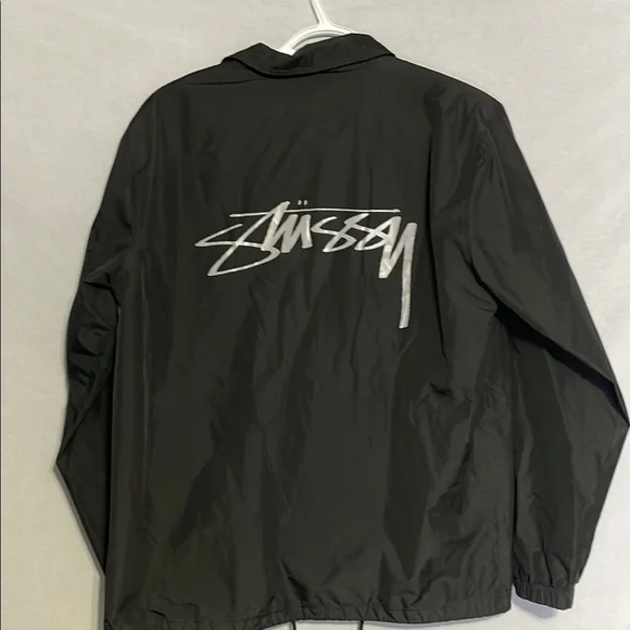 Stussy Black Men's Coaches Jacket - Picture 5 of 5